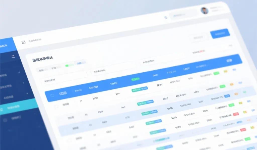 数据公开展示界面